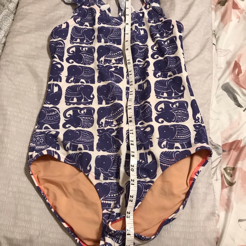 JCrew CrewCuts girls swimsuit size 14 Gently used
